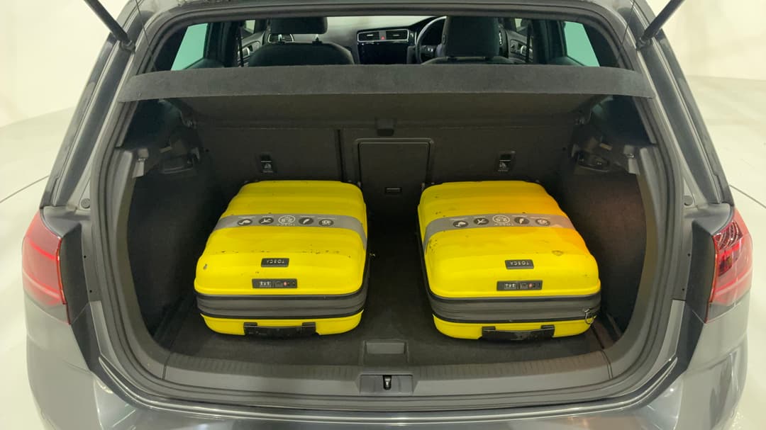 2018 Volkswagen Golf R, Automatic, 93330 km, Boot Inside View with Luggage