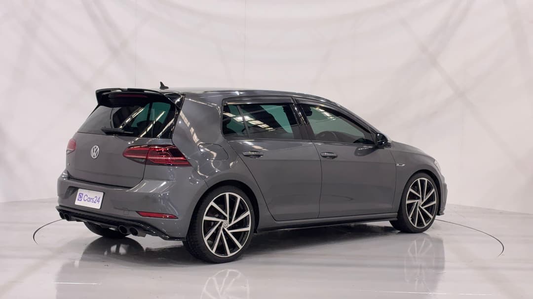2018 Volkswagen Golf R, Automatic, 93330 km, Right Back Diagonal (45- Degree) View