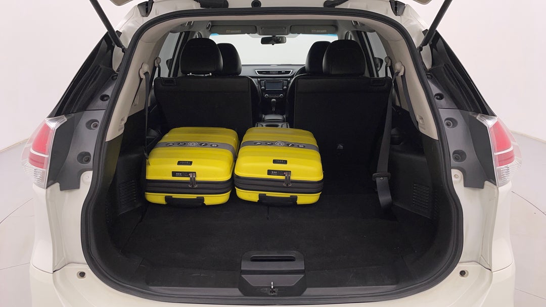 Boot Inside View with Luggage