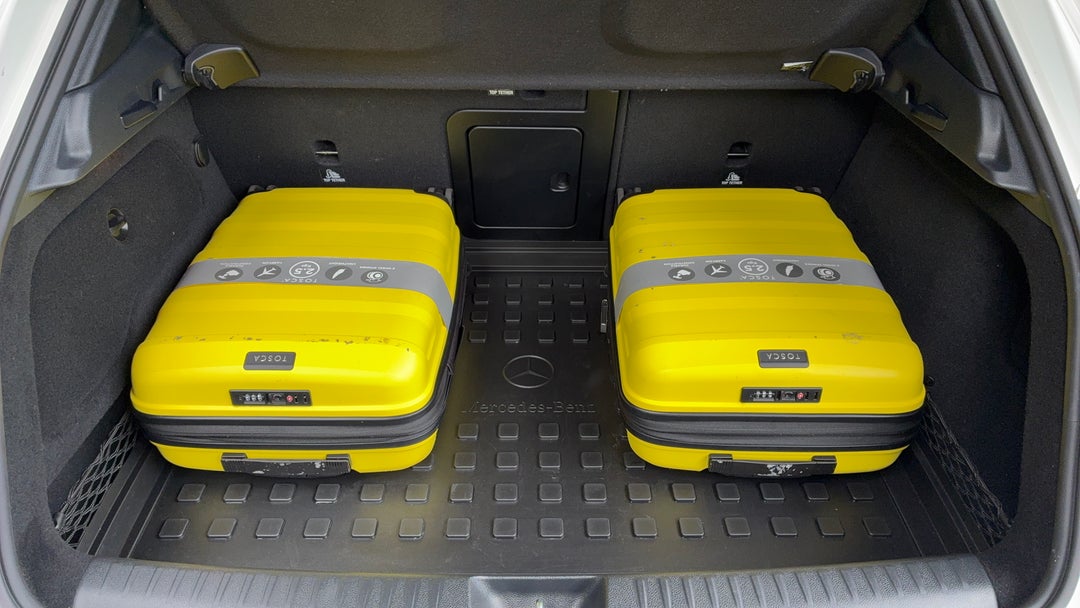 Boot Inside View with Luggage