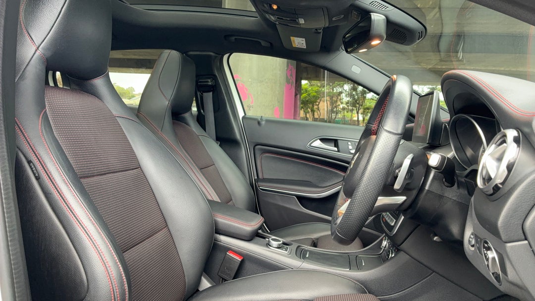 Right Side Front Door Cabin View