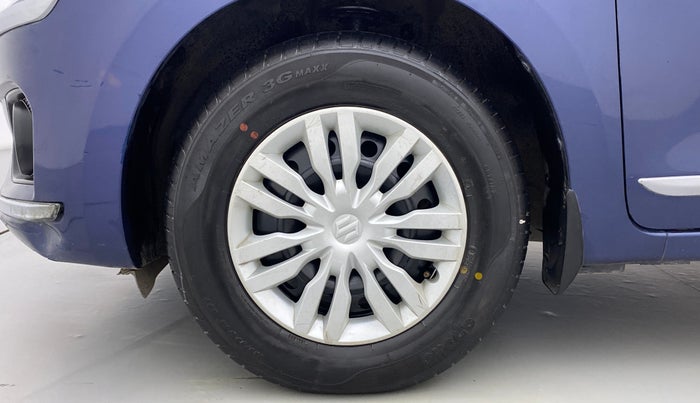 2018 Maruti Dzire VXI AMT, Petrol, Automatic, 62,699 km, Left Front Wheel