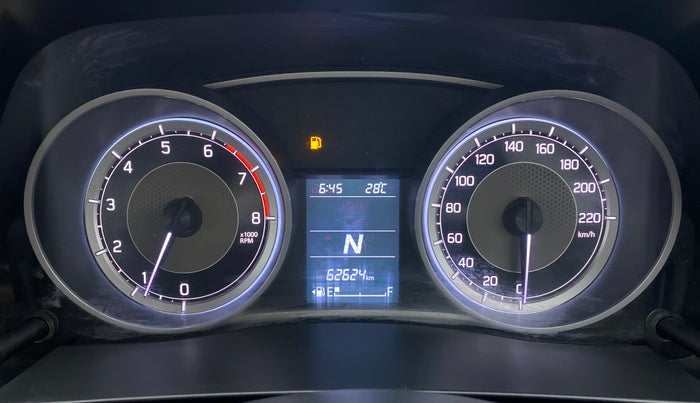 2018 Maruti Dzire VXI AMT, Petrol, Automatic, 62,699 km, Odometer Image