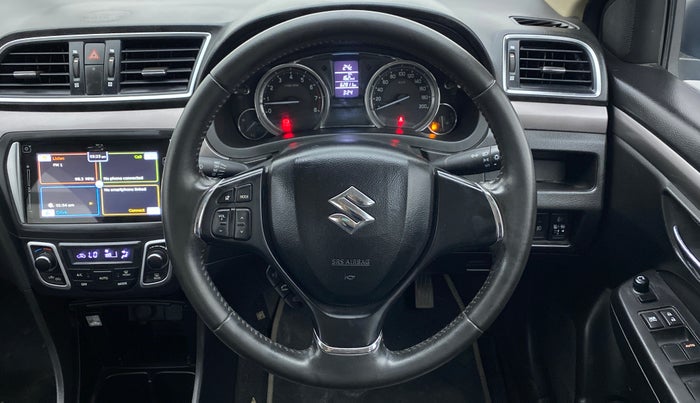 2018 Maruti Ciaz 1.4 S, Petrol, Manual, 62,849 km, Steering Wheel Close Up