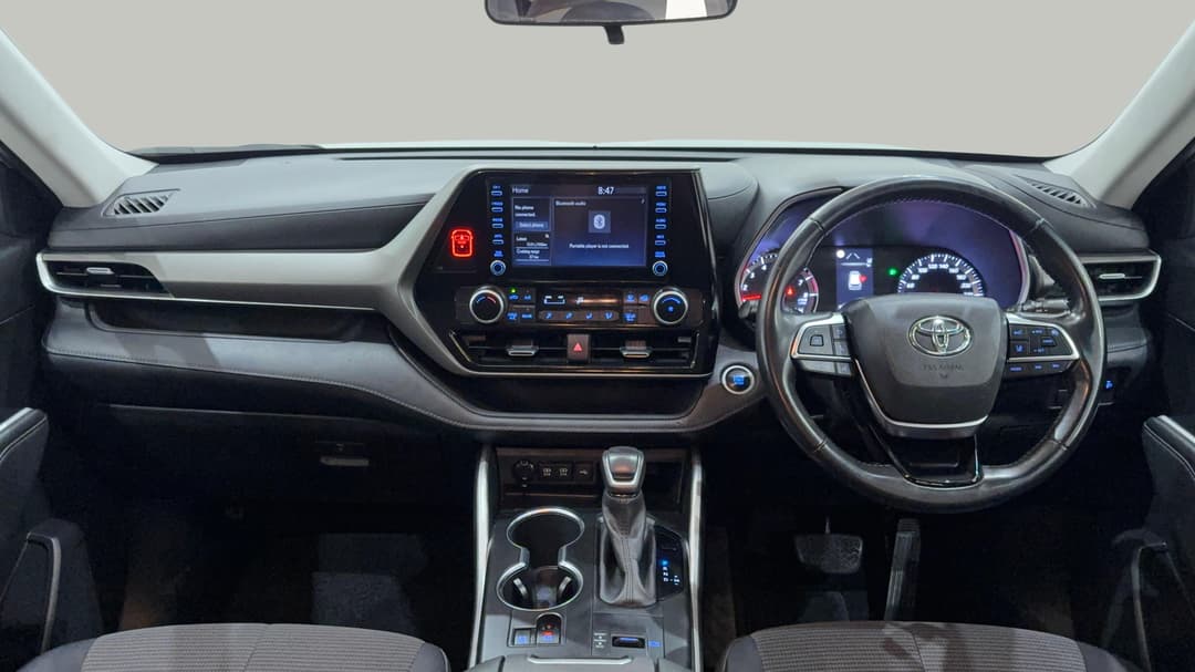 2022 Toyota Kluger Gx 2WD, Automatic, 60126 km, Dashboard View