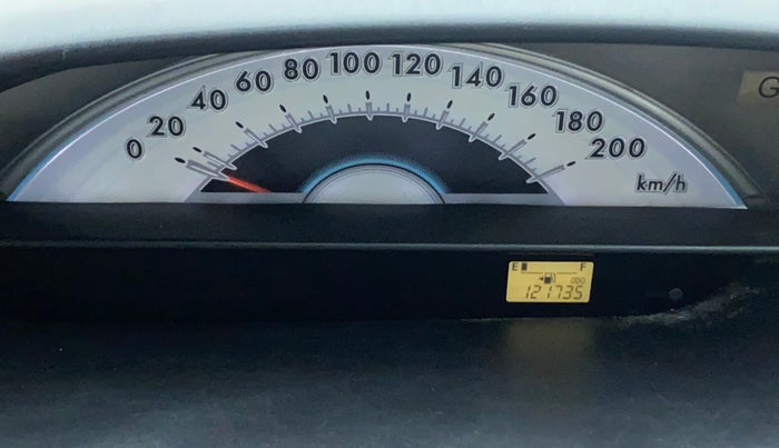 2012 Toyota Etios Liva G, Petrol, Manual, 1,21,795 km, Odometer Image