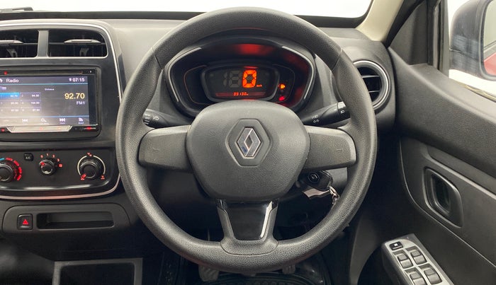 2017 Renault Kwid RXL, Petrol, Manual, 39,130 km, Steering Wheel Close Up