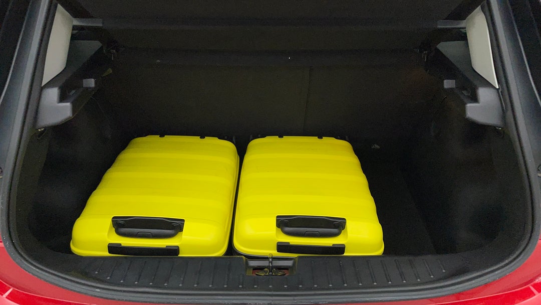 Boot Inside View with Luggage