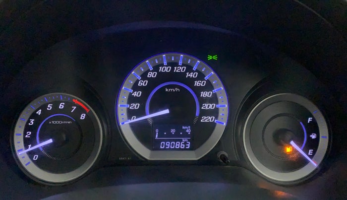 2012 Honda City 1.5L I-VTEC V MT, Petrol, Manual, 91,243 km, Odometer Image