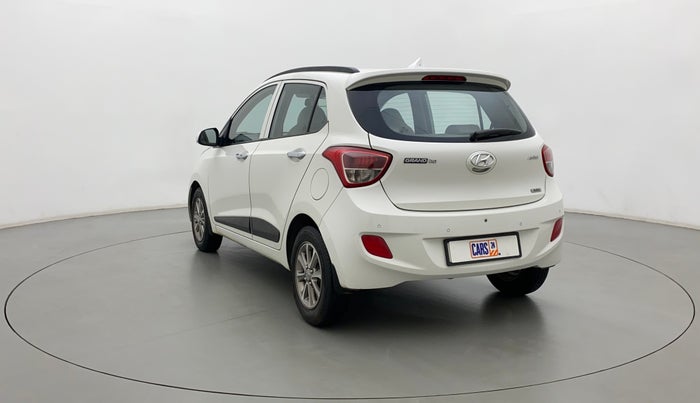 2016 Hyundai Grand i10 ASTA (O) AT 1.2 KAPPA VTVT, Petrol, Automatic, 62,603 km, Left Back Diagonal