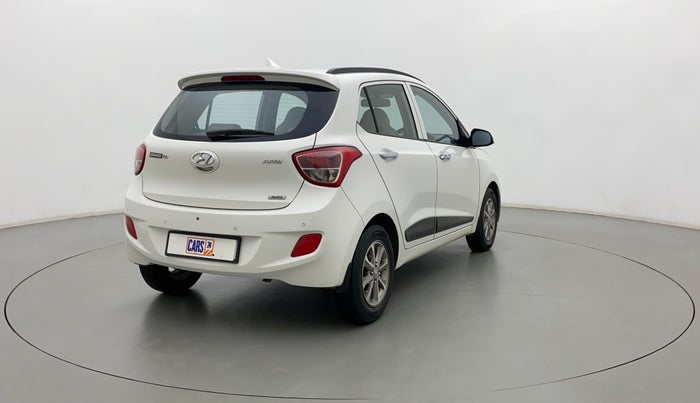 2016 Hyundai Grand i10 ASTA (O) AT 1.2 KAPPA VTVT, Petrol, Automatic, 62,603 km, Right Back Diagonal