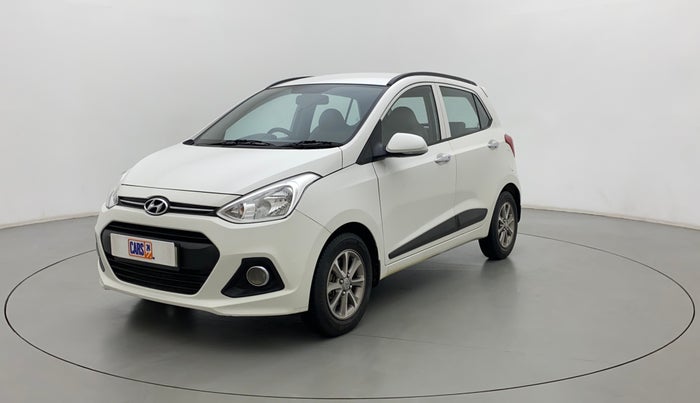 2016 Hyundai Grand i10 ASTA (O) AT 1.2 KAPPA VTVT, Petrol, Automatic, 62,603 km, Left Front Diagonal
