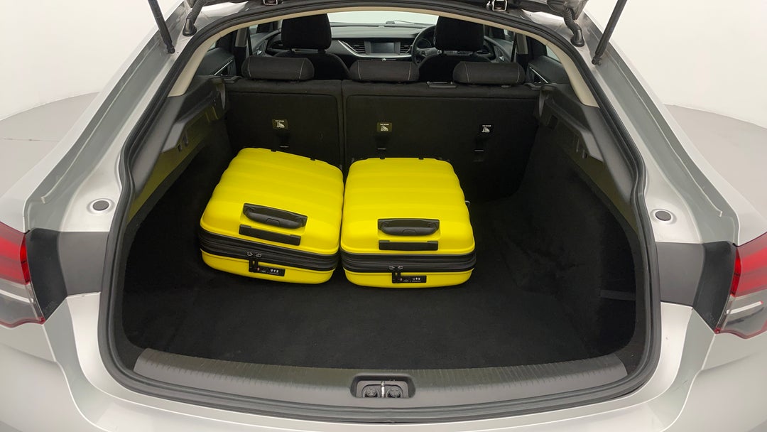 Boot Inside View with Luggage