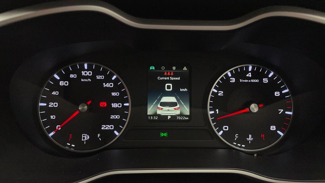 2022 MG Zst Core, Automatic, 7022 km, Odometer View