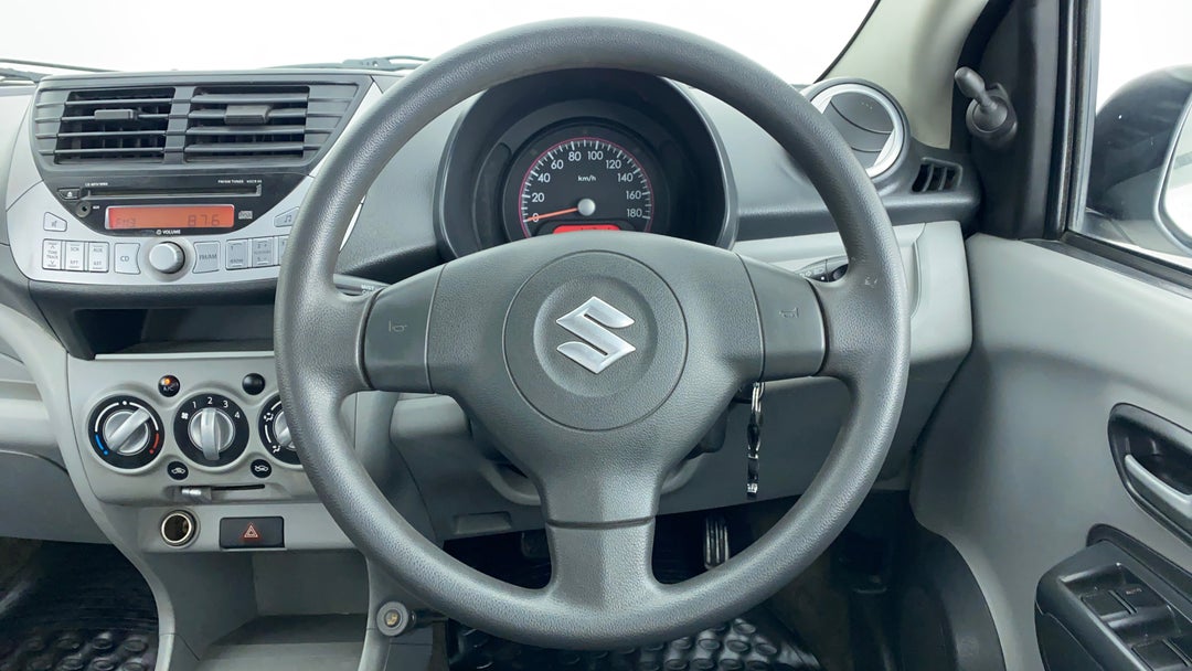 Steering Wheel Close Up