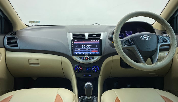 2016 Hyundai Verna FLUIDIC 1.6 SX CRDI, Diesel, Manual, 80,749 km, Dashboard
