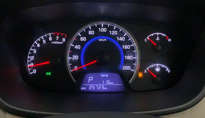 2017 Hyundai Grand i10 SPORTZ (O) AT 1.2 KAPPA VTVT, Petrol, Automatic, 25,723 km, Odometer Image