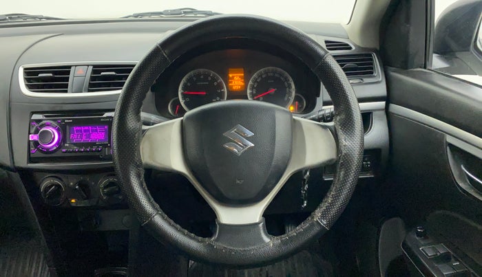 2014 Maruti Swift VXI, Petrol, Manual, 37,659 km, Steering Wheel Close Up