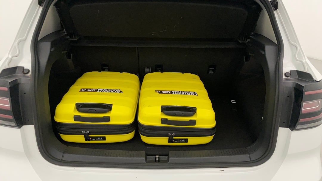 Boot Inside View with Luggage