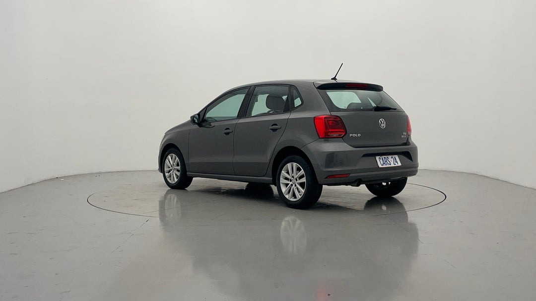 2016 Volkswagen Polo 81 Tsi Comfortline, Automatic, 75864 km, Left Back Diagonal (45- Degree) View