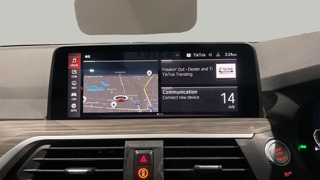 2020 BMW X3 xDrive30i M Sport, Automatic, 65038 km, Infotainment System