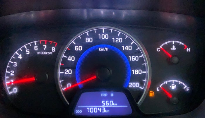 2016 Hyundai Grand i10 SPORTZ 1.2 KAPPA VTVT, Petrol, Manual, 69,989 km, Odometer Image