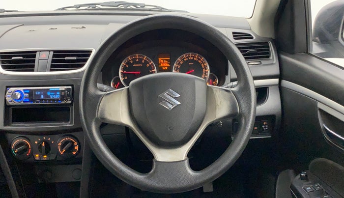 2014 Maruti Swift VXI, Petrol, Manual, 68,306 km, Steering Wheel Close Up
