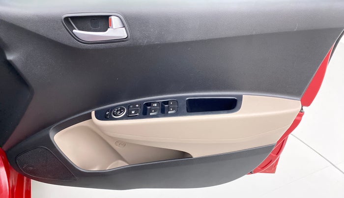 2017 Hyundai Grand i10 SPORTZ (O) 1.2 AT VTVT, Petrol, Automatic, 52,694 km, Driver Side Door Panels Control