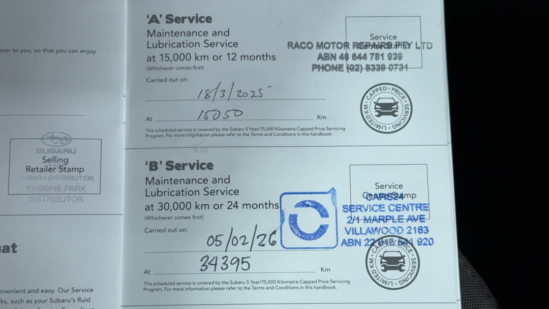 2024 Subaru Crosstrek Awd 2.0l, Automatic, 34396 km, Service History