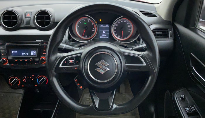 2018 Maruti Swift VXI AMT D, Petrol, Automatic, 12,103 km, Steering Wheel Close Up