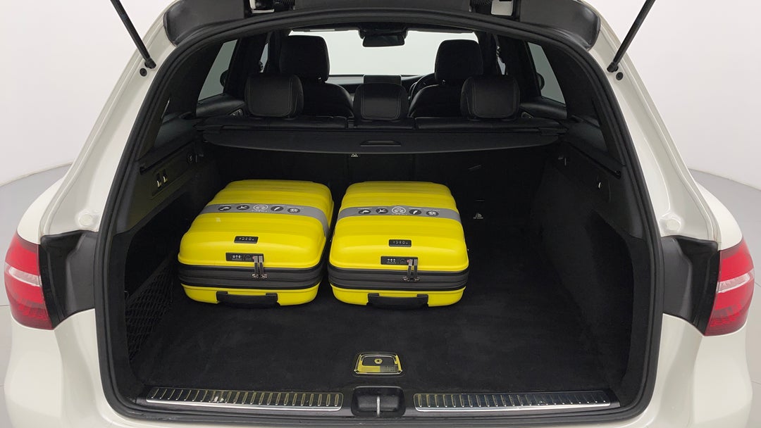 Boot Inside View with Luggage