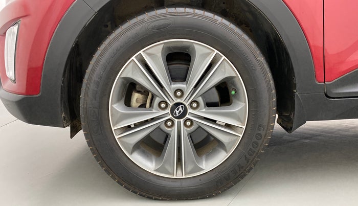 2017 Hyundai Creta 1.6 SX PLUS AUTO PETROL, Petrol, Automatic, 71,261 km, Left Front Wheel