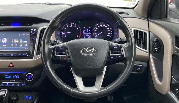 2017 Hyundai Creta 1.6 SX PLUS AUTO PETROL, Petrol, Automatic, 71,261 km, Steering Wheel Close Up