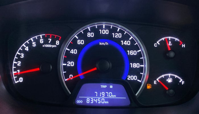 2019 Hyundai Grand i10 MAGNA 1.2 KAPPA VTVT, Petrol, Manual, 83,450 km, Odometer Image