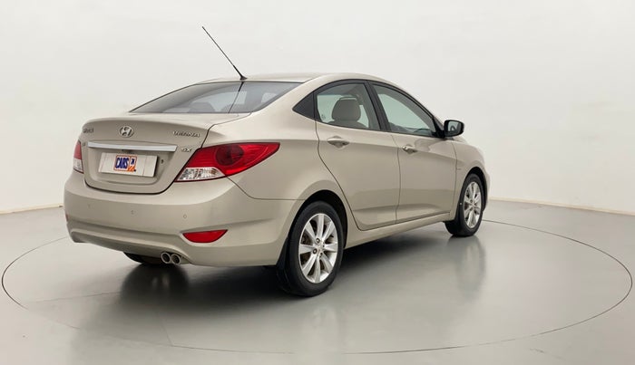 2012 Hyundai Verna FLUIDIC 1.6 SX VTVT, Petrol, Manual, 53,205 km, Right Back Diagonal
