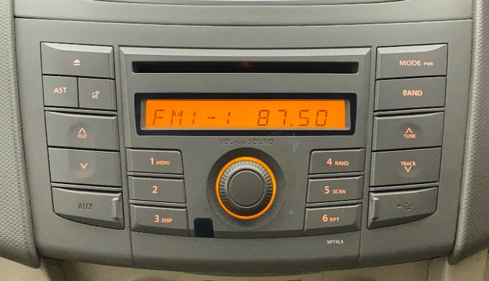 2012 Maruti Ertiga VDI, Diesel, Manual, 77,705 km, Infotainment system - Music system not functional