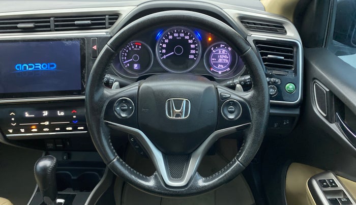 2017 Honda City 1.5L I-VTEC VX CVT, Petrol, Automatic, 1,15,388 km, Steering Wheel Close Up