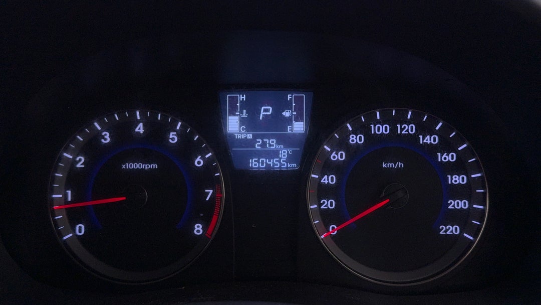 2016 Hyundai Accent Active, Automatic, 160455 km, Odometer View