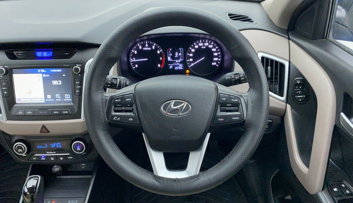 2018 Hyundai Creta 1.6 VTVT SX AUTO, Petrol, Automatic, 20,775 km, Steering Wheel Close Up