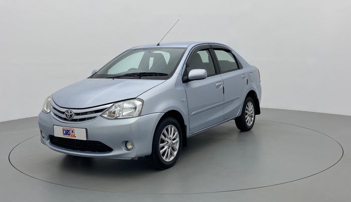 2011 Toyota Etios V, Petrol, Manual, 1,06,360 km, Left Front Diagonal