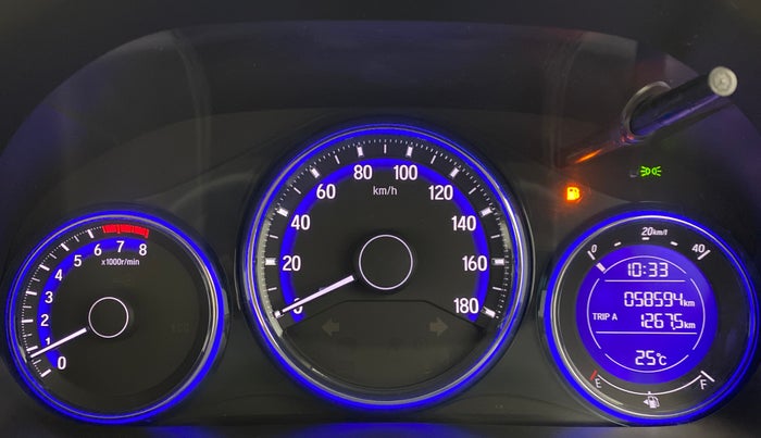 2016 Honda Amaze 1.2L I-VTEC SX, Petrol, Manual, 58,593 km, Odometer Image
