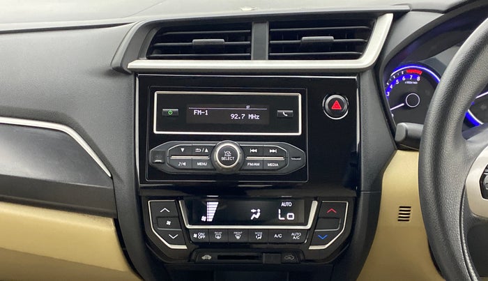 2016 Honda Amaze 1.2L I-VTEC SX, Petrol, Manual, 58,593 km, Air Conditioner