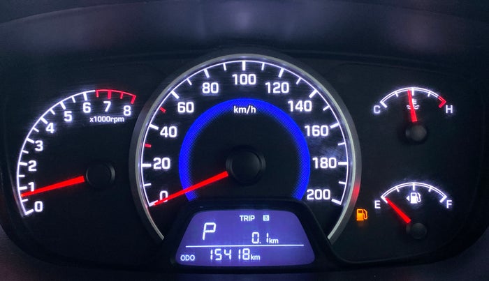 2018 Hyundai Grand i10 SPORTZ (O) 1.2 AT VTVT, Petrol, Automatic, 15,454 km, Odometer Image