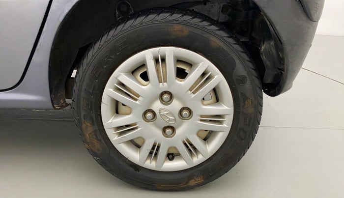2010 Hyundai Santro Xing GL, Petrol, Manual, 54,938 km, Left Rear Wheel