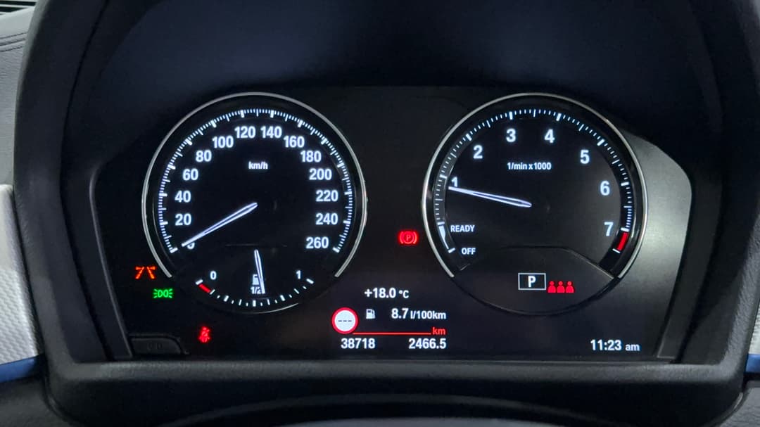 2022 BMW X1 sDrive 20i M Sport, Automatic, 38718 km, Odometer View