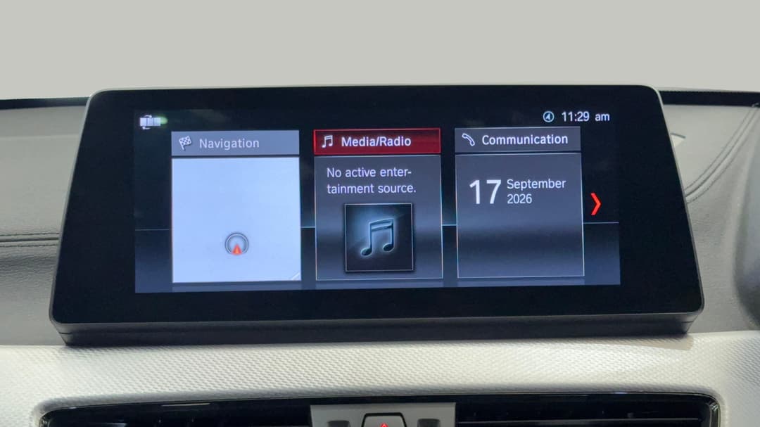 2022 BMW X1 sDrive 20i M Sport, Automatic, 38718 km, Infotainment System