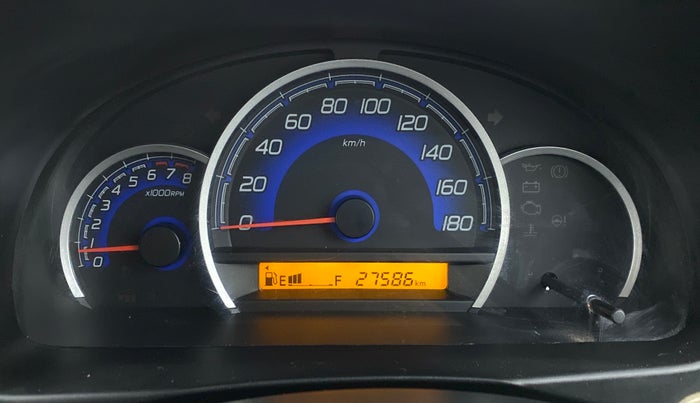 2018 Maruti Wagon R 1.0 VXI, Petrol, Manual, 27,587 km, Odometer Image