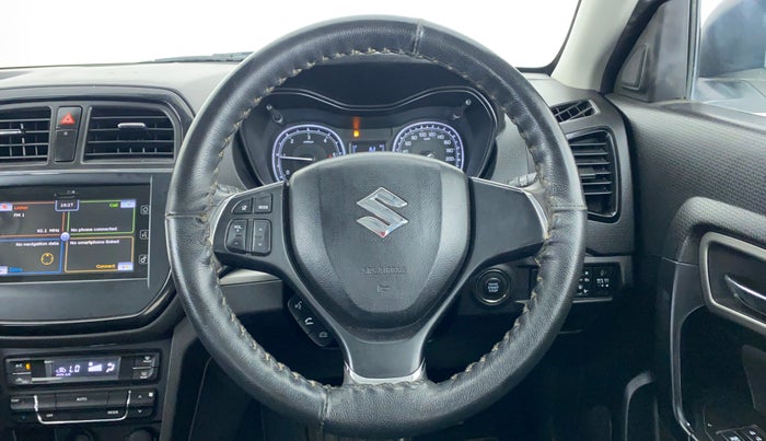 2018 Maruti Vitara Brezza ZDI + AMT, Diesel, Automatic, 32,319 km, Steering Wheel Close Up