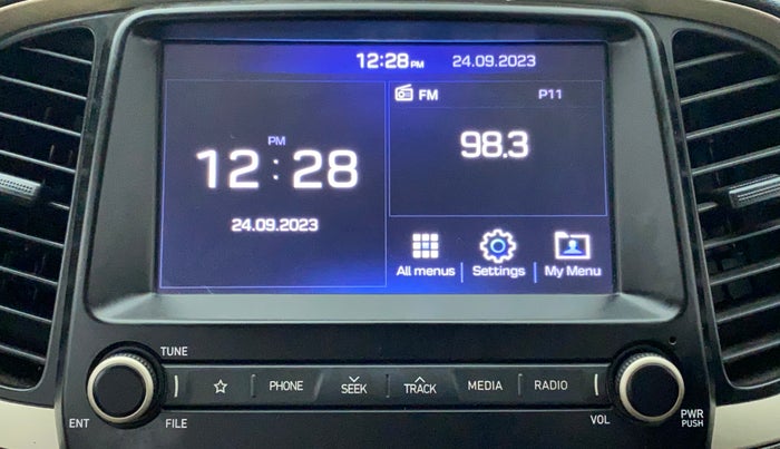2020 Hyundai NEW SANTRO SPORTZ AMT, Petrol, Automatic, 31,348 km, Infotainment System