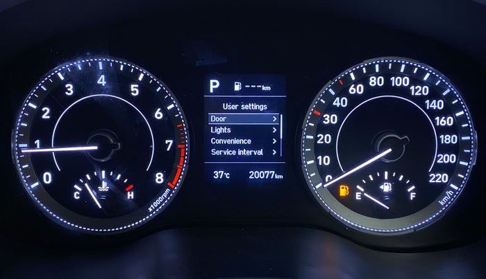 2022 Hyundai VENUE SX PLUS 1.0 TURBO DCT, Petrol, Automatic, 20,077 km, Odometer Image